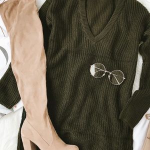 Lulus sweater dress!